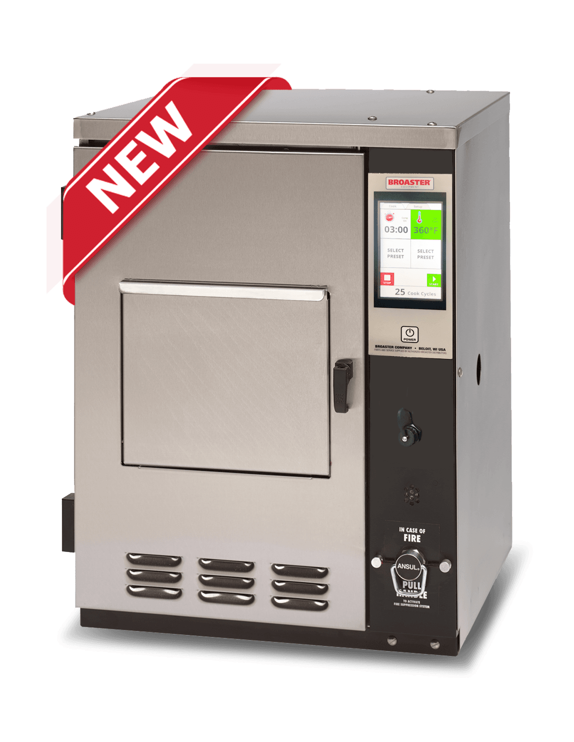 Broaster Ventless VF-2 with SmartTouch