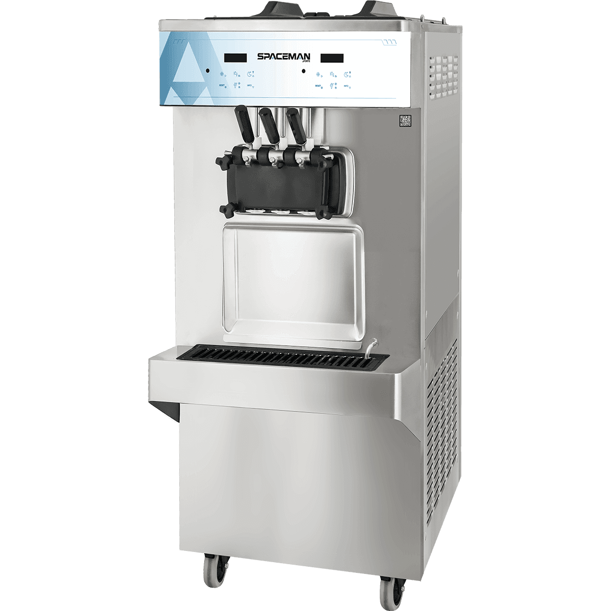 Spaceman 6378-C High-Capacity Two-Flavor Twist Soft Serve Machine | 208V — photo 1