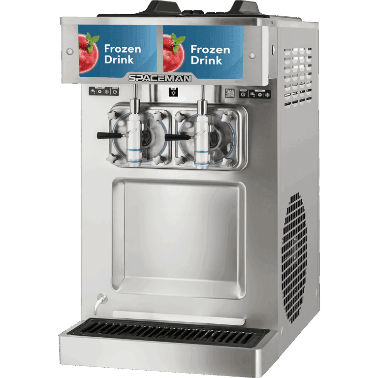 Spaceman 6695-CL Two-Flavor Frozen Drink & Shake Machine | 208V